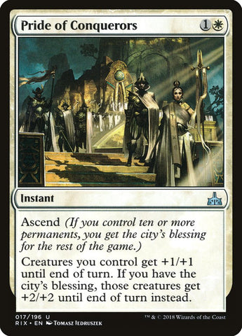 Orgullo de conquistadores [Rivales de Ixalan] 