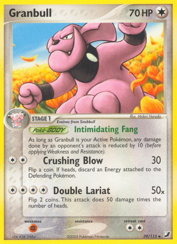 Granbull (39/115) [EX: Fuerzas invisibles] 