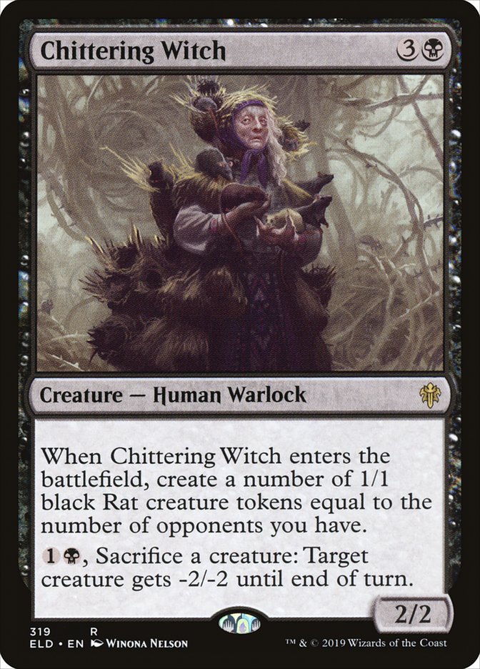 Bruja chirriante [Trono de Eldraine] 