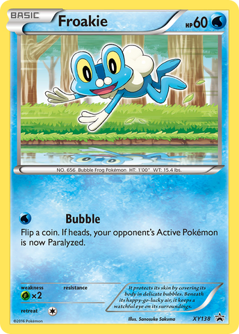 Froakie (XY138) [XY: Promociones de Black Star] 