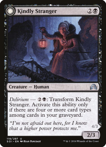 Kindly Stranger // Bruja poseída por un demonio [Sombras sobre Innistrad] 