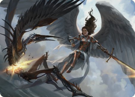 Tarjeta de arte Destroy Evil [Serie de arte Dominaria United] 