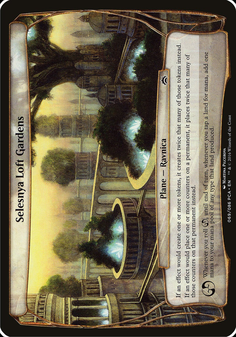 Selesnya Loft Gardens (Aviones) [Planechase Anthology Planes] 