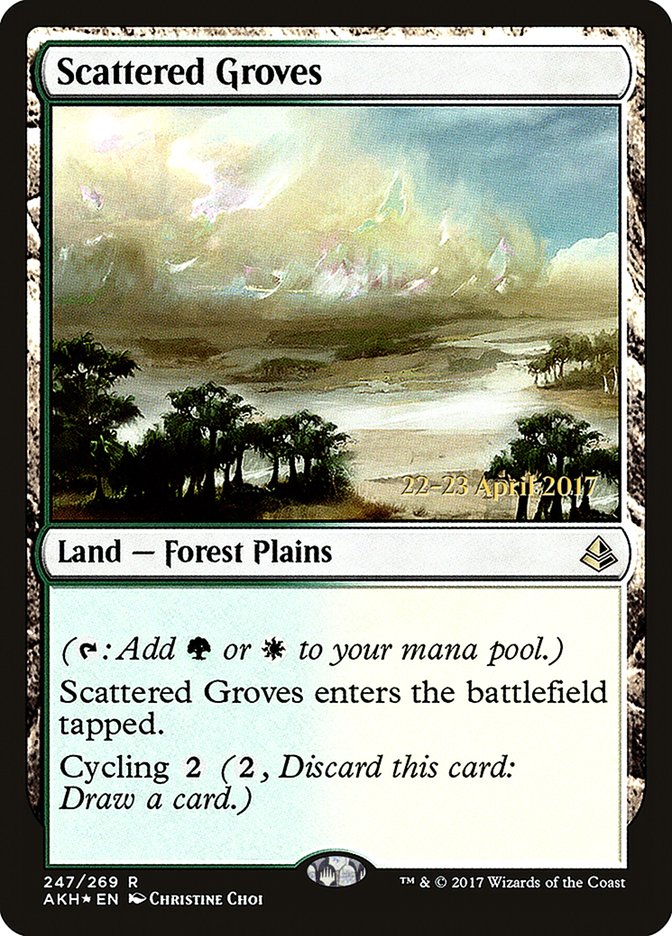Arboledas dispersas [Promociones de presentación de Amonkhet] 