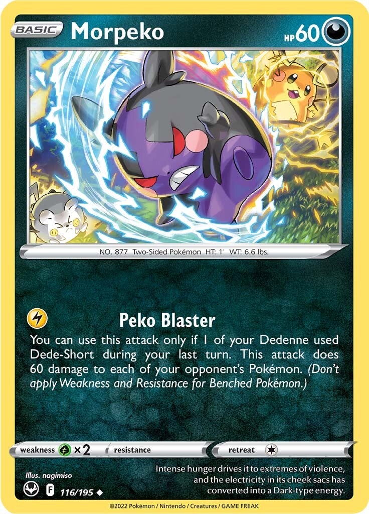 Morpeko (116/195) [Espada y escudo: Tempestad de plata] 