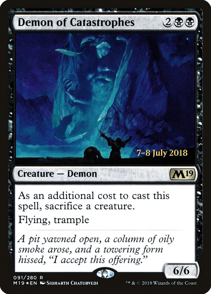 Demon of Catastrophes [Promociones de presentación de la colección básica 2019] 