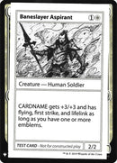 Aspirante a Baneslayer [Tarjetas de prueba de juego Mystery Booster] 