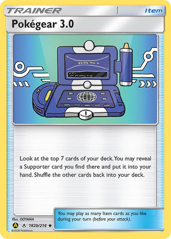 Pokegear 3.0 (182b/214) [Promociones de arte alternativas] 