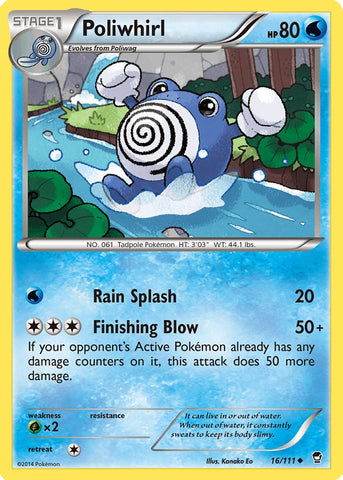 Poliwhirl (16/111) [XY: Puños furiosos]