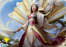 Tarjeta de arte Imperial Subduer (firma estampada en oro) [Kamigawa: Neon Dynasty Art Series] 
