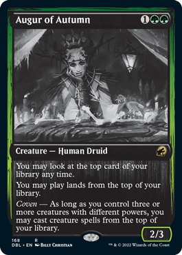 Augur of Autumn [Innistrad: Doble función] 