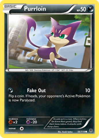 Purrloin (56/119) [XY: Fuerzas fantasma] 