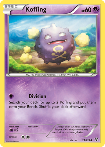 Koffing (27/124) [XY: Destinos en colisión] 