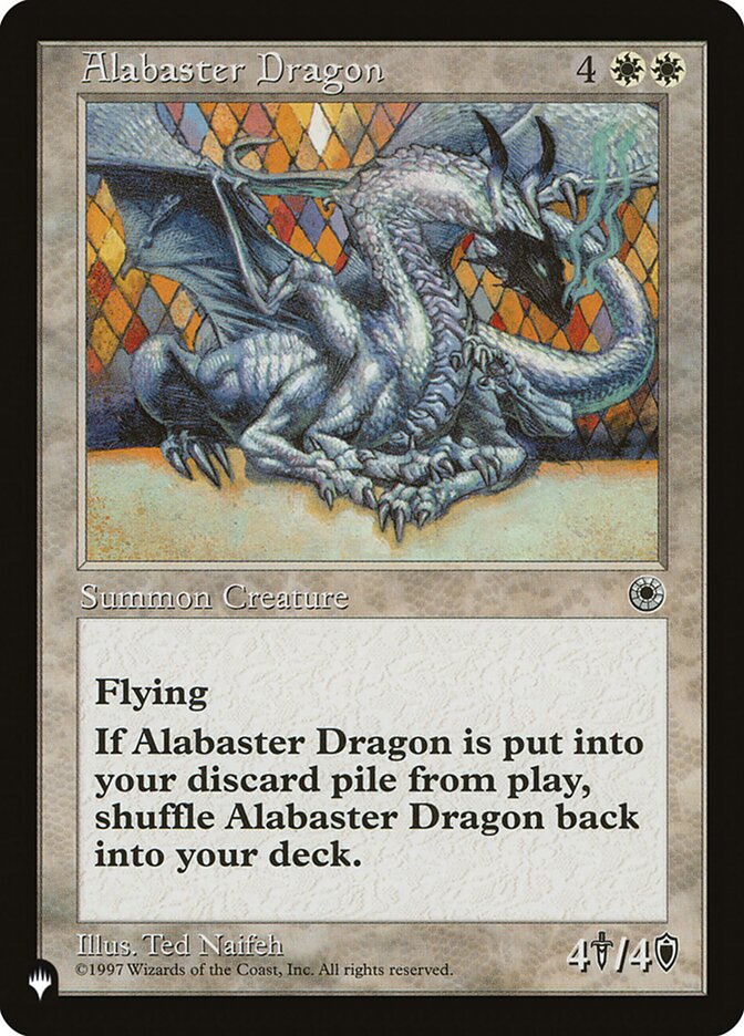 Dragón de alabastro [La lista] 