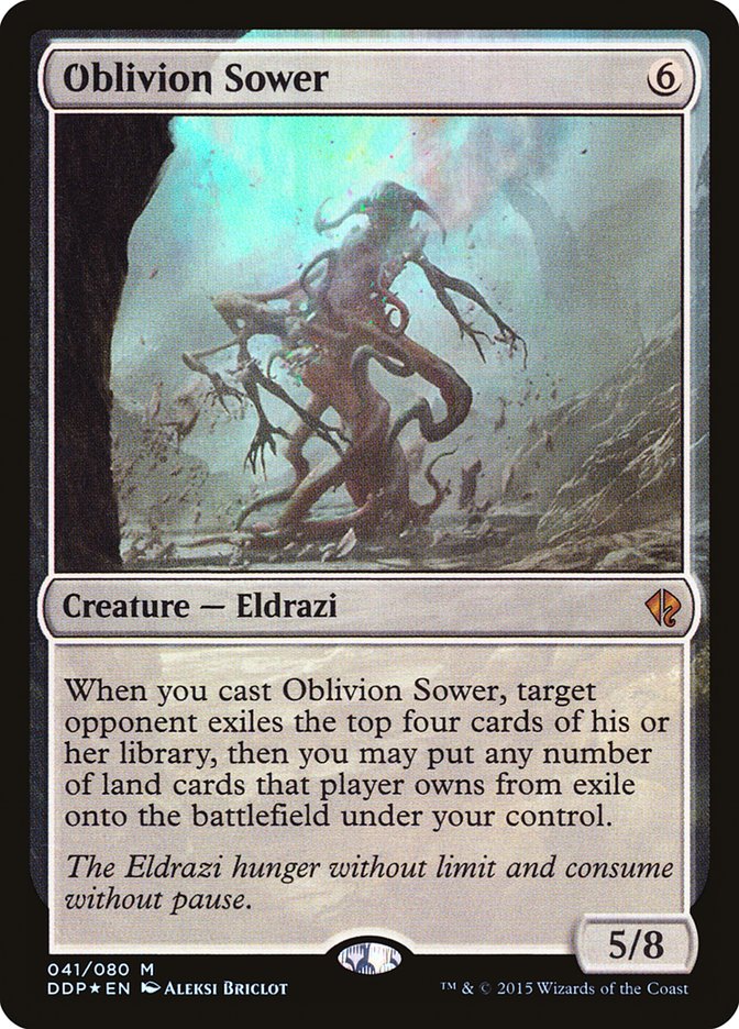 Sembrador del olvido [Mazos de duelo: Zendikar contra Eldrazi] 