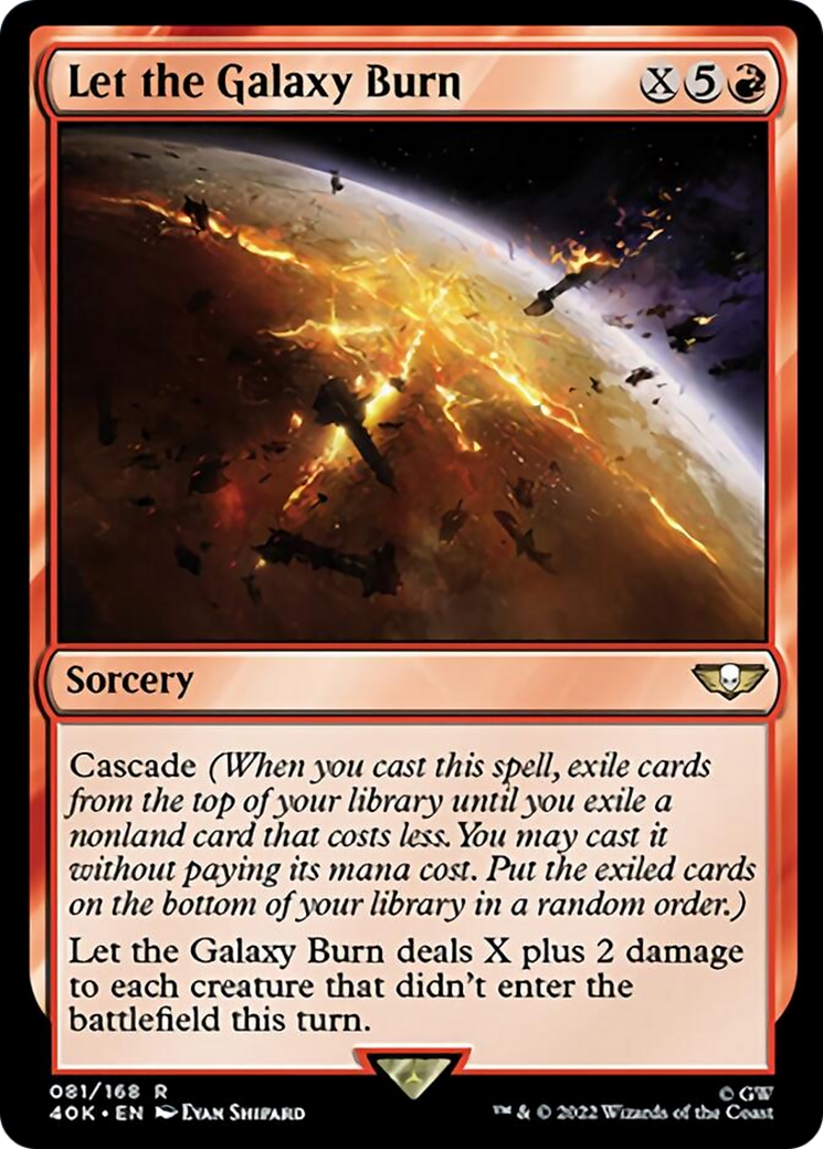 Deja que la galaxia arda [Warhammer 40,000] 