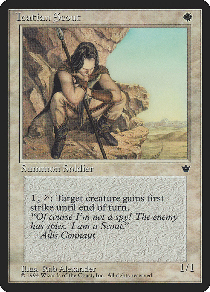 Explorador icaciano (Rob Alexander) [Fallen Empires] 