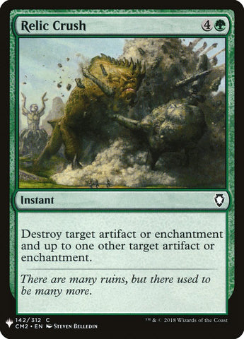 Relic Crush [Potenciador misterioso] 
