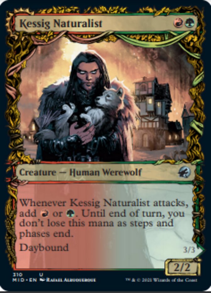 Naturalista de Kessig // Señor de Ulvenwald (Equinoccio de exhibición) [Innistrad: Caza de medianoche] 