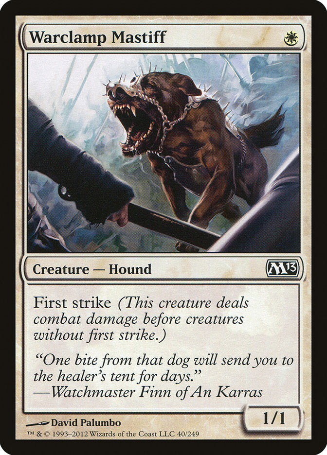 Mastín Warclamp [Magic 2013] 