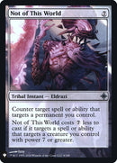 No es de este mundo [Mystery Booster] 