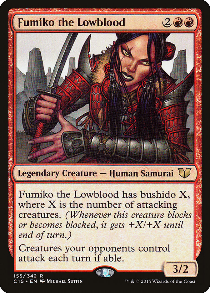 Fumiko la sangre baja [Commander 2015] 