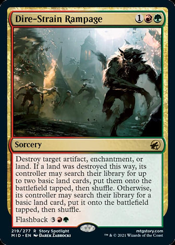 Alboroto de tensión terrible [Innistrad: Caza de medianoche] 