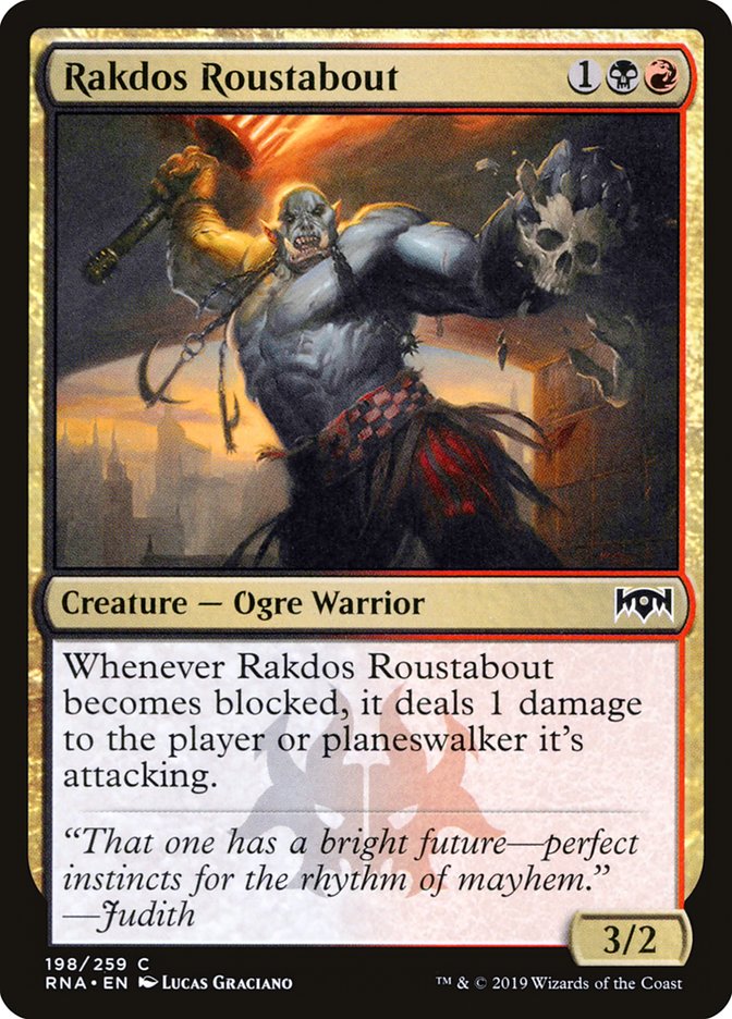 Rakdos Roustabout [Lealtad de Rávnica] 