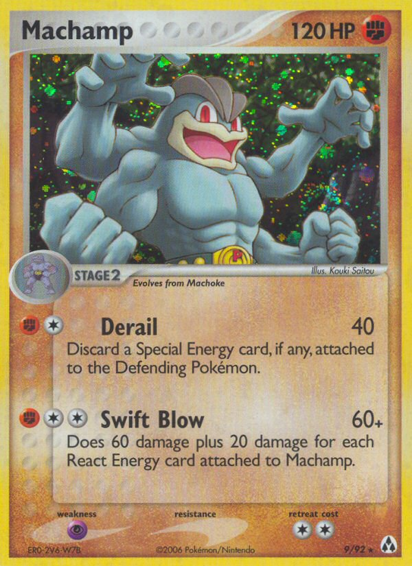 Machamp (9/92) [EX: Creador de leyendas] 