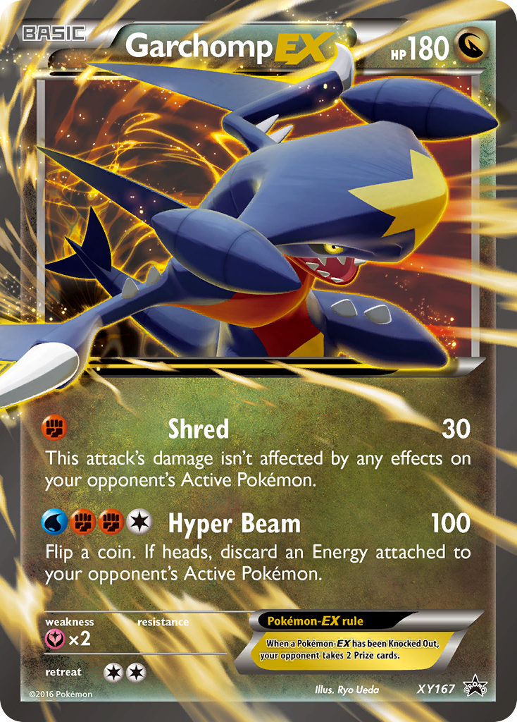 Garchomp EX (XY167) [XY: Promociones de Black Star] 