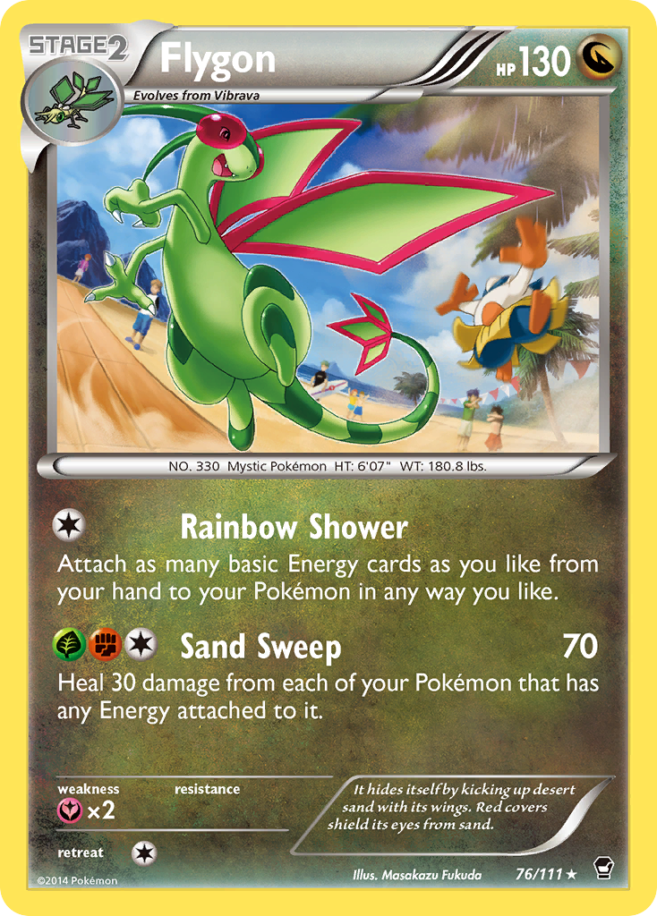 Flygon (76/111) [XY: Puños furiosos] 