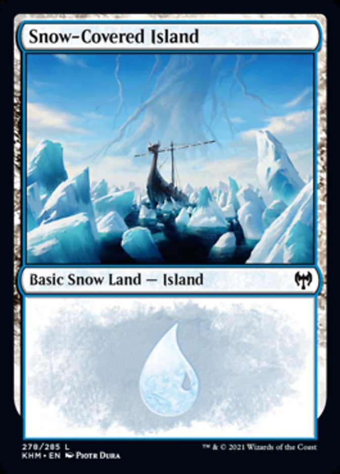 Isla cubierta de nieve (278) [Kaldheim] 