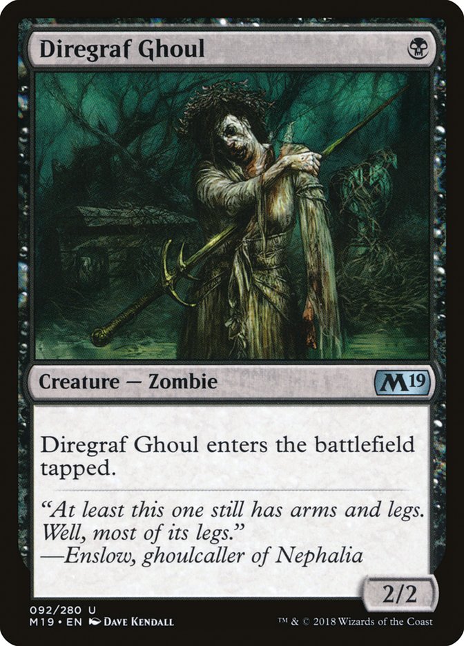 Diregraf Ghoul [Conjunto básico 2019] 