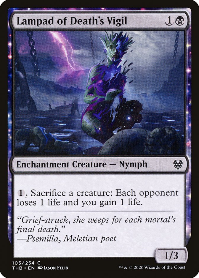Lampad de la Vigilia de la Muerte [Theros Beyond Death] 