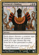 La oferta del patriarca (Peer Kroger) (SB) [World Championship Decks 2003] 