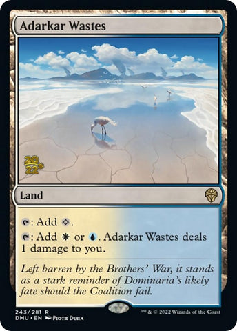 Adarkar Wastes [Promociones de presentación de Dominaria United] 