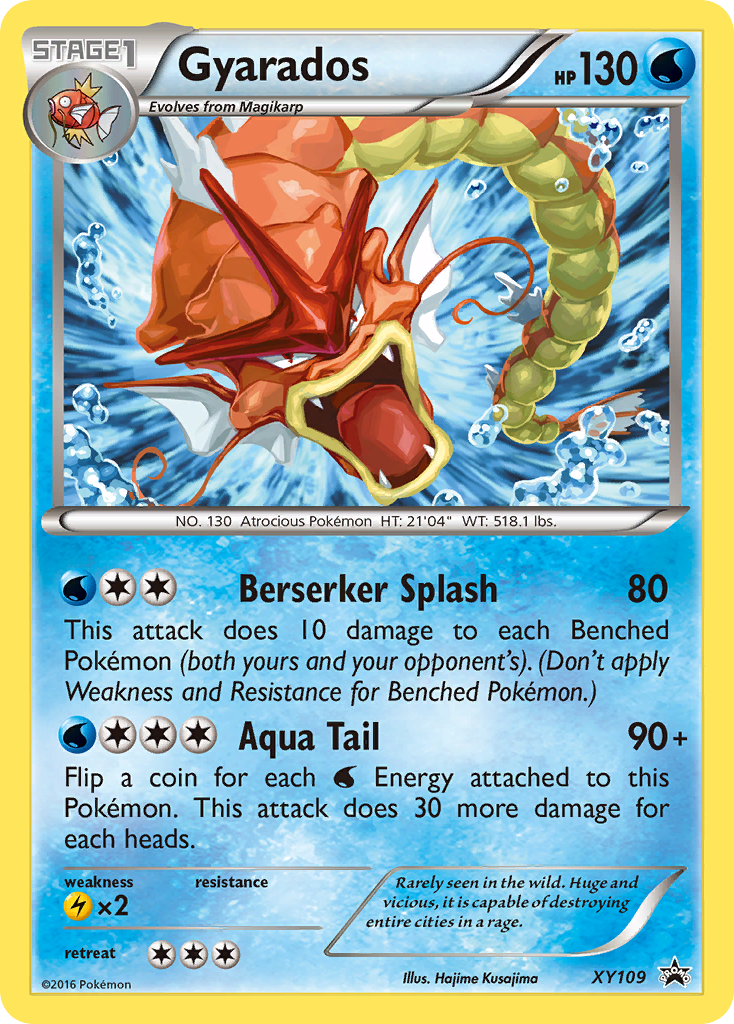 Gyarados (XY109) [XY: Promociones de Black Star] 