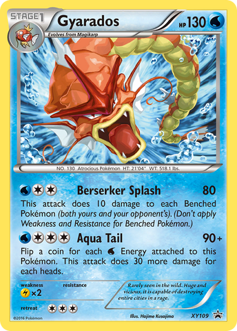Gyarados (XY109) [XY: Promociones de Black Star] 
