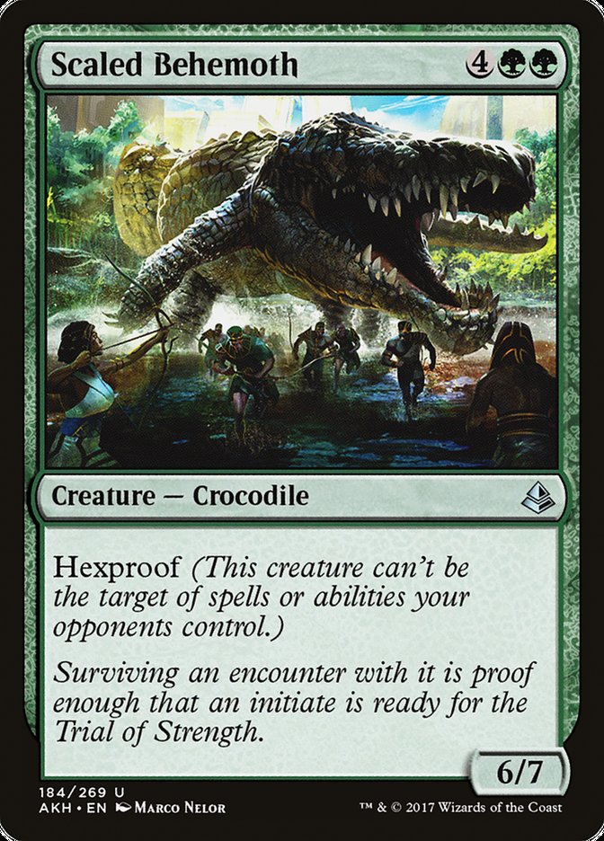 Behemoth escamado [Amonkhet] 