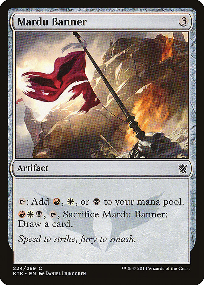 Estandarte de Mardu [Khans de Tarkir] 
