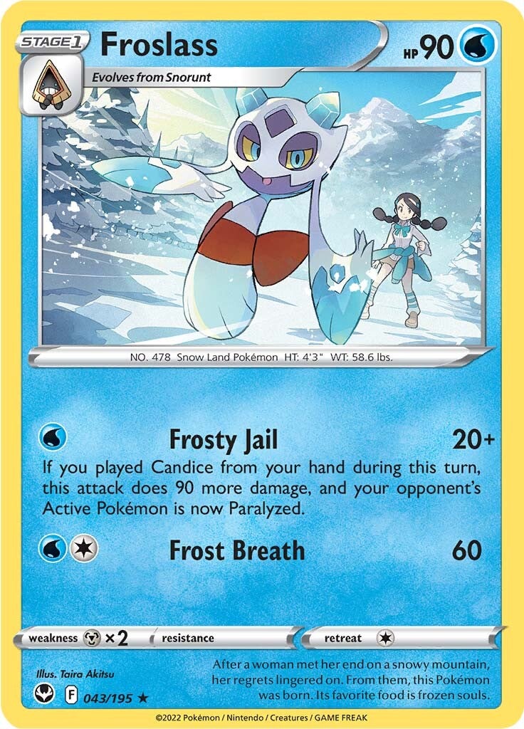 Froslass (043/195) [Espada y escudo: Tempestad de plata] 