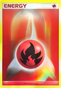 Fire Energy (Promoción de la liga 2007 2008) [Tarjetas de liga y campeonato] 