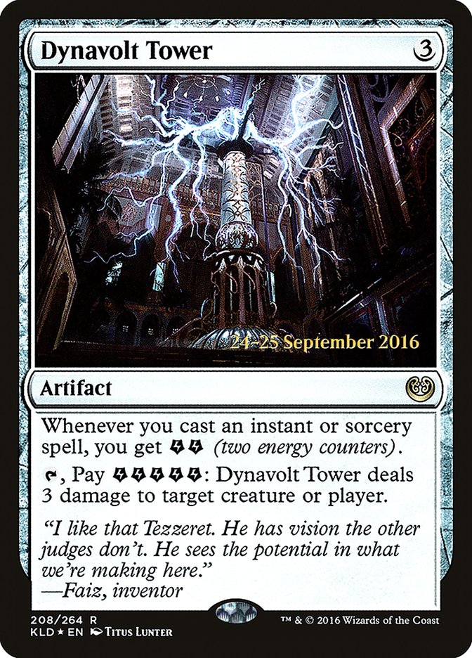 Torre Dynavolt [Promociones de presentación de Kaladesh] 