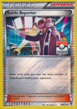 Battle Reporter (88/111) (Promoción de liga) [XY: Puños furiosos] 