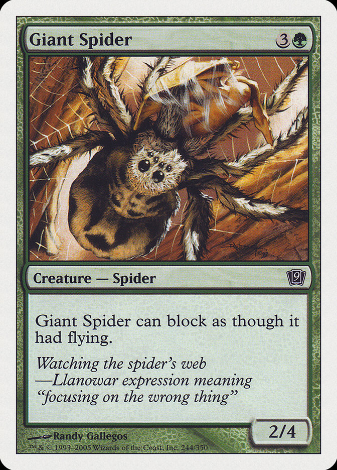 Araña gigante [Novena edición] 