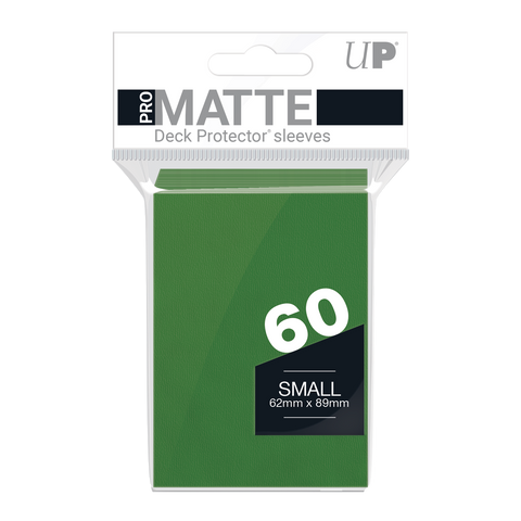 Ultra PRO: Fundas pequeñas de 60 ct - PRO-Matte (verde) 