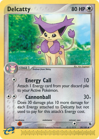 Delcatty (29/109) [EX: Rubí y Zafiro] 