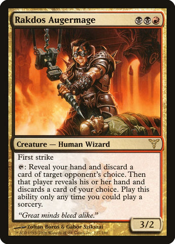 Mago Augermage de Rakdos [Disensión] 