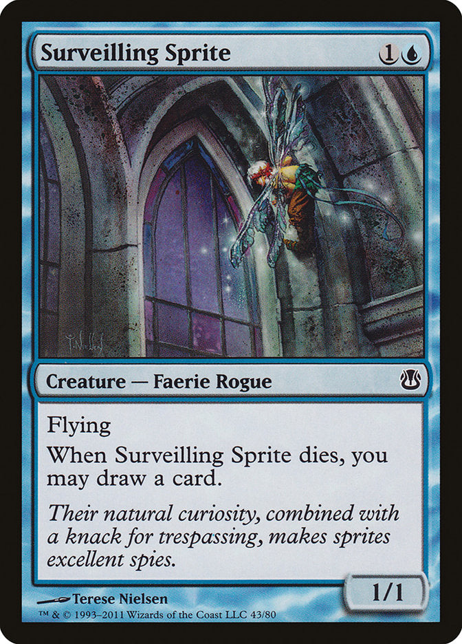 Sprite de vigilancia [Mazos de duelo: Ajani contra Nicol Bolas] 