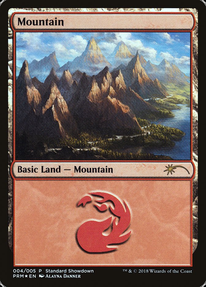 Montaña (4) [Enfrentamiento estándar de Magic 2019] 